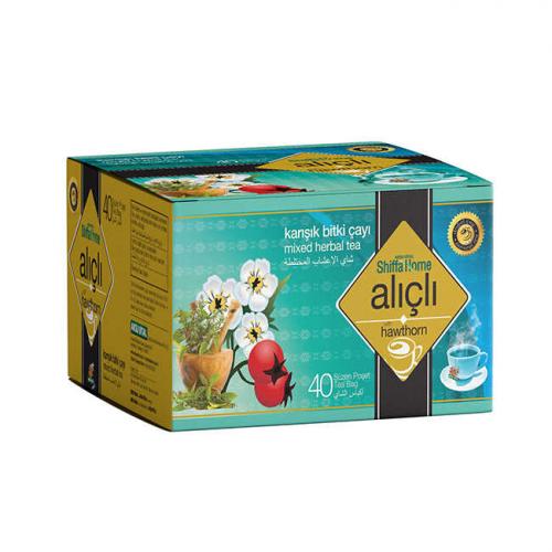 Alıçlı Karışık Bitki Çayı Süzen Poşet 40 Adet