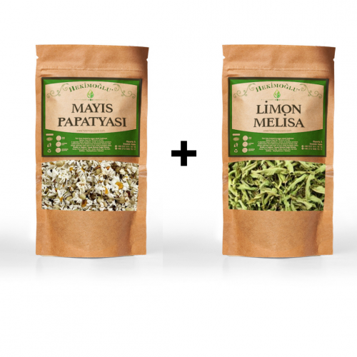 HEKİMOĞLU Limon Melisa 50 gr & Mayıs Papatyası 70 gr Muhteşem 2'li